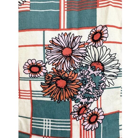 Modcloth Optimistic Effect Sleeveless Dress Floral Print Plus Size Geometric 2X - Picture 7 of 9